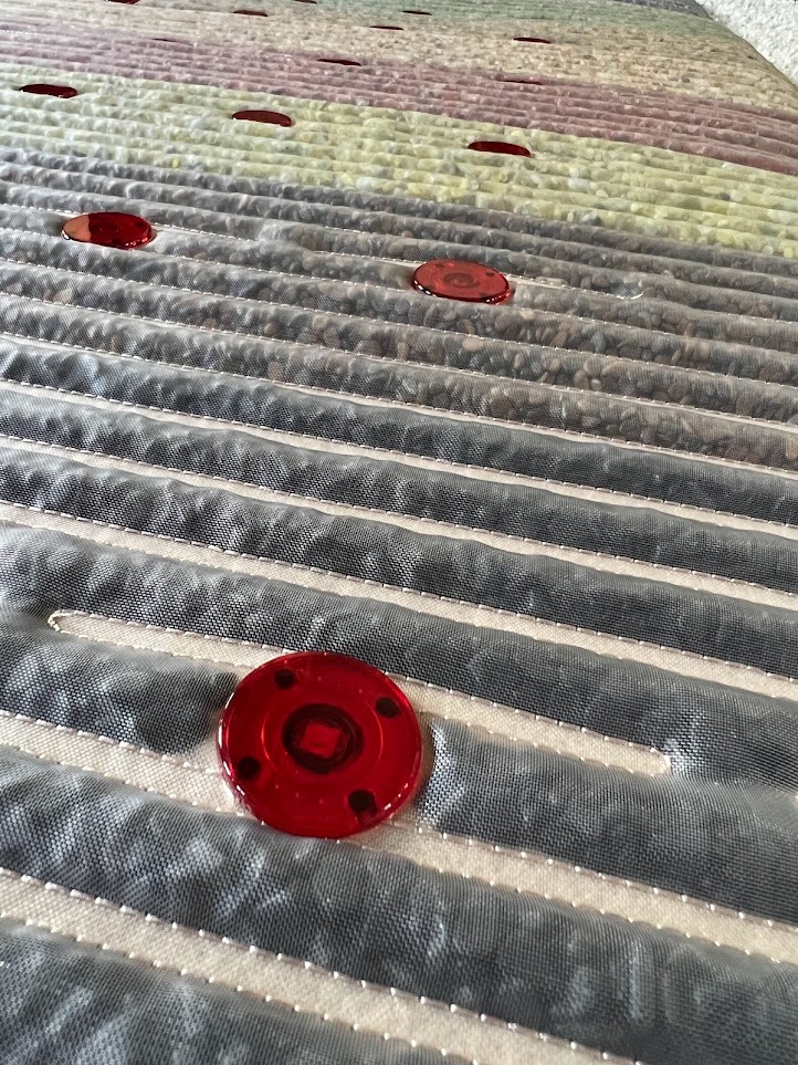 VitalKraftplatz Kristallmatte mit 10 Heilsteinen